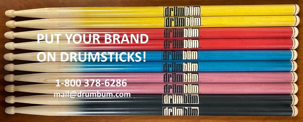 Custom Drumsticks by DrumBum